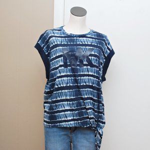 Michael Kors Logo Tie Dye Women's Top